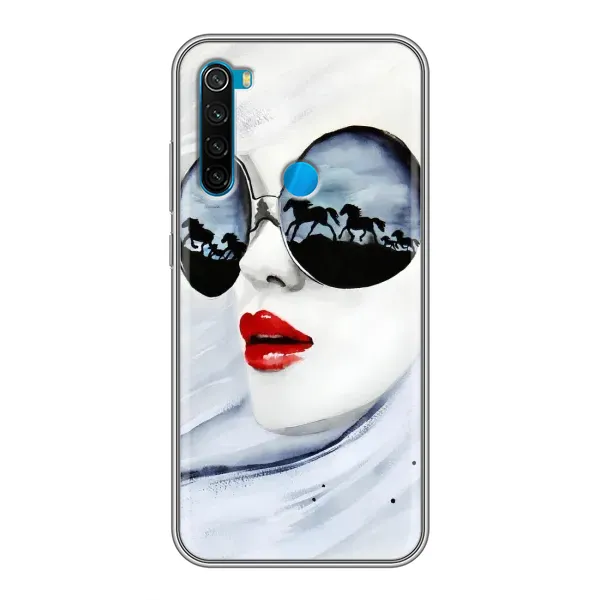 Чехол с рисунком «Любительница коней» для Xiaomi Redmi Note 8