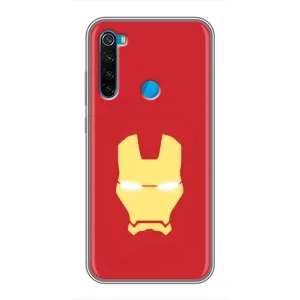 Чехол Супергерой Железный человек на Xiaomi Redmi Note 8 (Man)