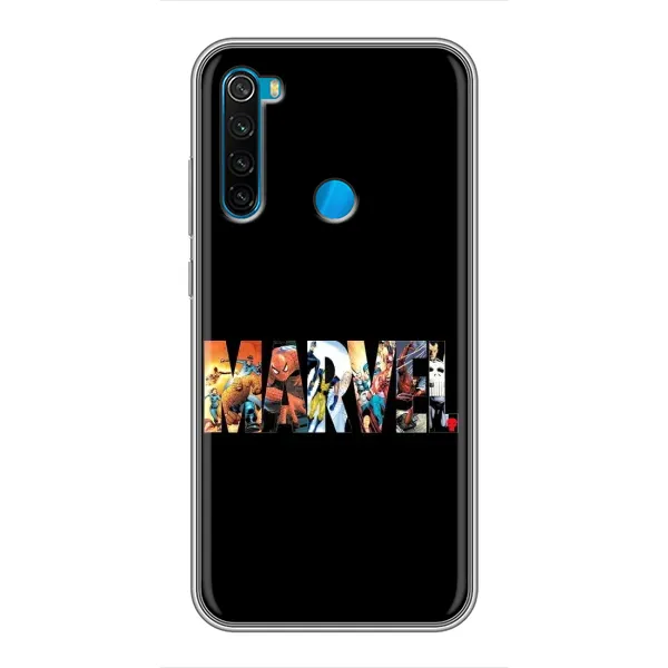Чехол с рисунком «MARVEL» для Xiaomi Redmi Note 8