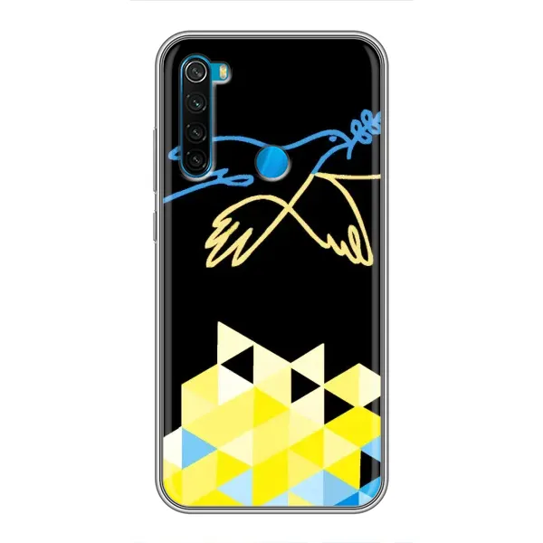 Чехол с рисунком «Мир для Украины» для Xiaomi Redmi Note 8 Чехол с рисунком «Мир для Украины» для Xiaomi Redmi Note 8