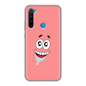 Чехлы с Патриком на Xiaomi Redmi Note 8 (Мордочка Патрика)