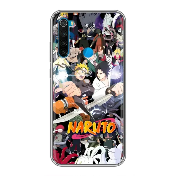 Чехол с рисунком «Наруто постер» для Xiaomi Redmi Note 8