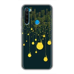 Силиконовые Чехлы Любимому человеку для Xiaomi Redmi Note 8 (Ночной город)