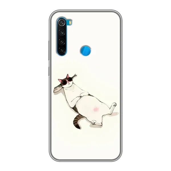 Чехол с рисунком «Отдых» для Xiaomi Redmi Note 8