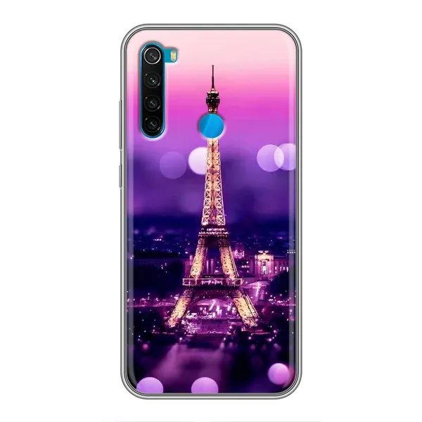 Чехол с рисунком «Париж башня» для Xiaomi Redmi Note 8 Чехол с рисунком «Париж башня» для Xiaomi Redmi Note 8