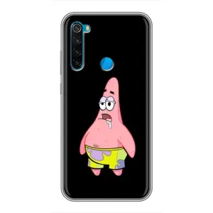 Чехлы с Патриком на Xiaomi Redmi Note 8 (Патрик завис)