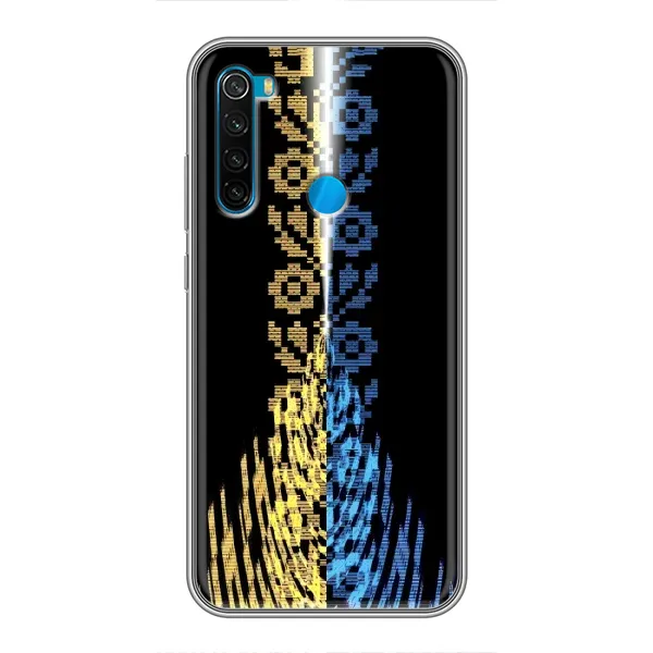 Чехол с рисунком «Патриотическая вышиванка» для Xiaomi Redmi Note 8 Чехол с рисунком «Патриотическая вышиванка» для Xiaomi Redmi Note 8