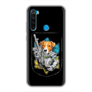 Чехол с принтом для Xiaomi Redmi Note 8 (Патрон Воин)