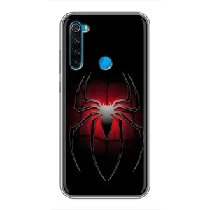 Чехол Супергерой Человека Паука на Xiaomi Redmi Note 8 (Паук)