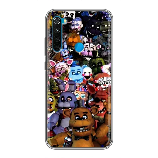 Чехол с рисунком «Персонажи Фредди» для Xiaomi Redmi Note 8