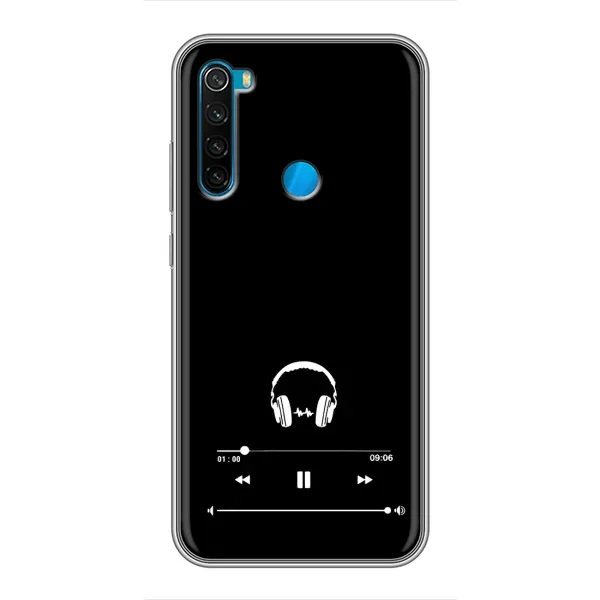 Чехол с рисунком «Плеер» для Xiaomi Redmi Note 8