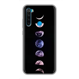 Чехол (ТПУ) с планетами на Xiaomi Redmi Note 8 (Плнеты)