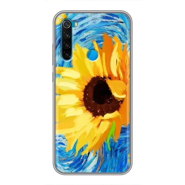 Чехол с рисунком «Подсолнух цветок» для Xiaomi Redmi Note 8 Чехол с рисунком «Подсолнух цветок» для Xiaomi Redmi Note 8