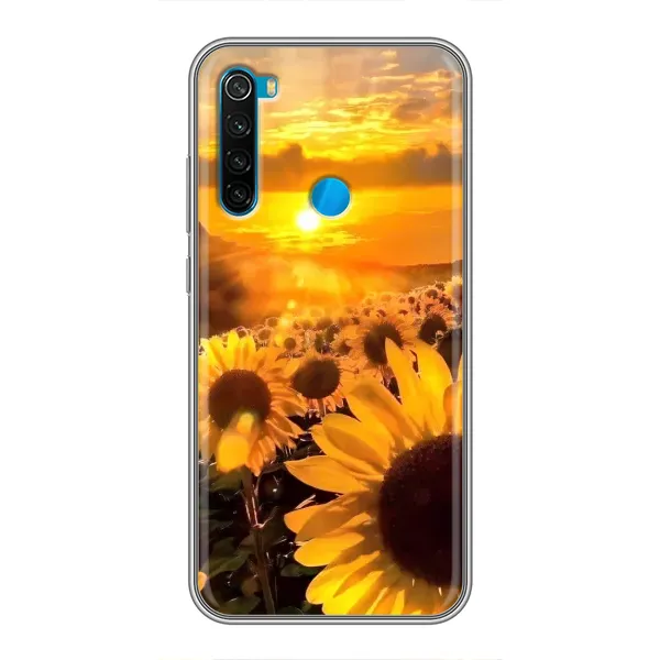 Чохол з малюнком «поле соняшників» для Xiaomi Redmi Note 8