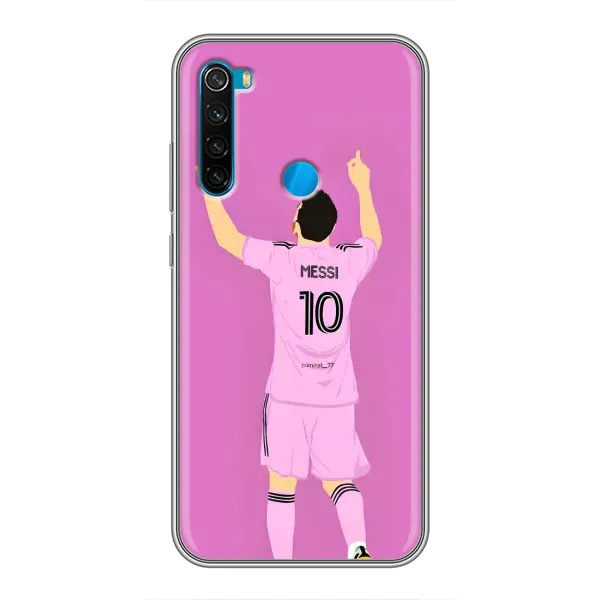 Чехол с рисунком «Празднование Месси» для Xiaomi Redmi Note 8 Чехол с рисунком «Празднование Месси» для Xiaomi Redmi Note 8