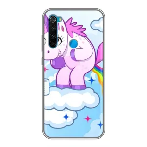 Чохол Unicorn на Xiaomi Redmi Note 8 (Веселка Єдиноріга)