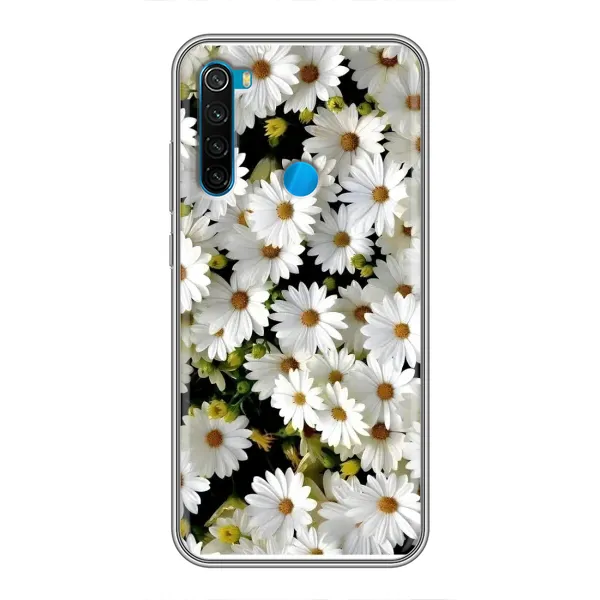 Чехол с рисунком «Рамка в ромашках» для Xiaomi Redmi Note 8 Чехол с рисунком «Рамка в ромашках» для Xiaomi Redmi Note 8