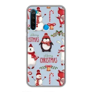 Чехол Санта Клаус для Xiaomi Redmi Note 8 (Рождественский)