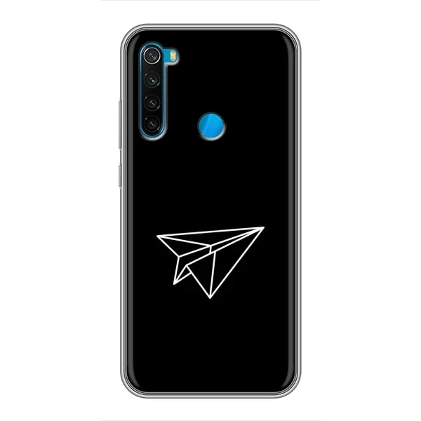 Чехол с рисунком «Самолетик» для Xiaomi Redmi Note 8