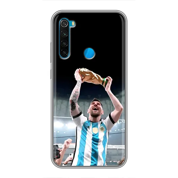 Чехол с рисунком «Счастливый Месси» для Xiaomi Redmi Note 8 Чехол с рисунком «Счастливый Месси» для Xiaomi Redmi Note 8