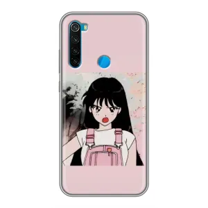Чехол с персонажами АНИМЕ на Xiaomi Redmi Note 8 (Сейлор Марс)