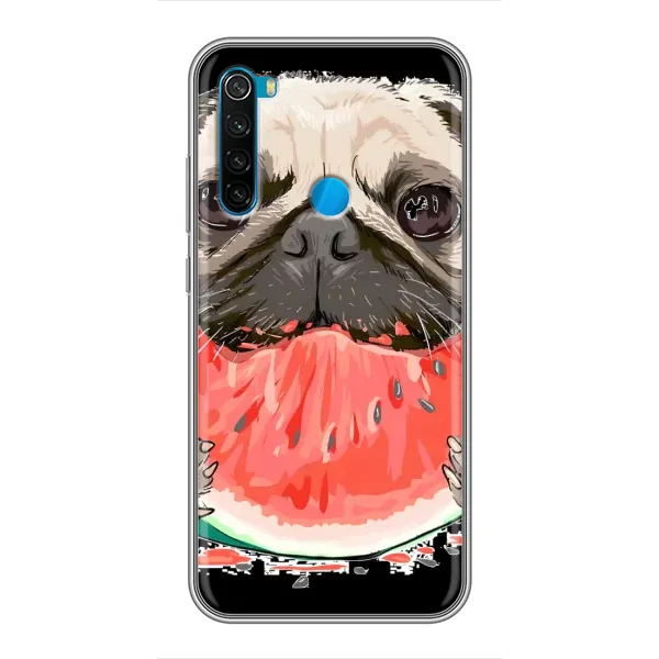 Чехол с рисунком «Смешной Мопс» для Xiaomi Redmi Note 8 Чехол с рисунком «Смешной Мопс» для Xiaomi Redmi Note 8