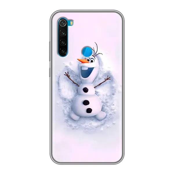 Чехол с рисунком «Снеговик Олов» для Xiaomi Redmi Note 8 Чехол с рисунком «Снеговик Олов» для Xiaomi Redmi Note 8