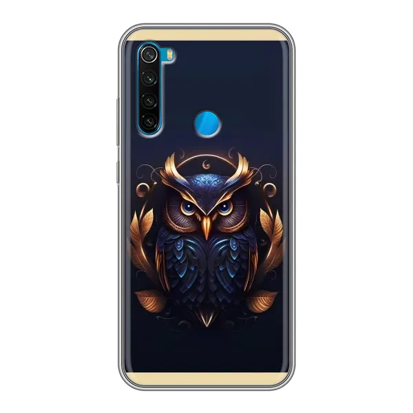 Чехол с рисунком «Стильная Сова» для Xiaomi Redmi Note 8 Чехол с рисунком «Стильная Сова» для Xiaomi Redmi Note 8