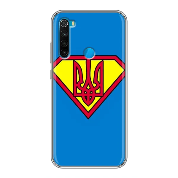 Чехол с рисунком «Super - Герб» для Xiaomi Redmi Note 8 Чехол с рисунком «Super - Герб» для Xiaomi Redmi Note 8
