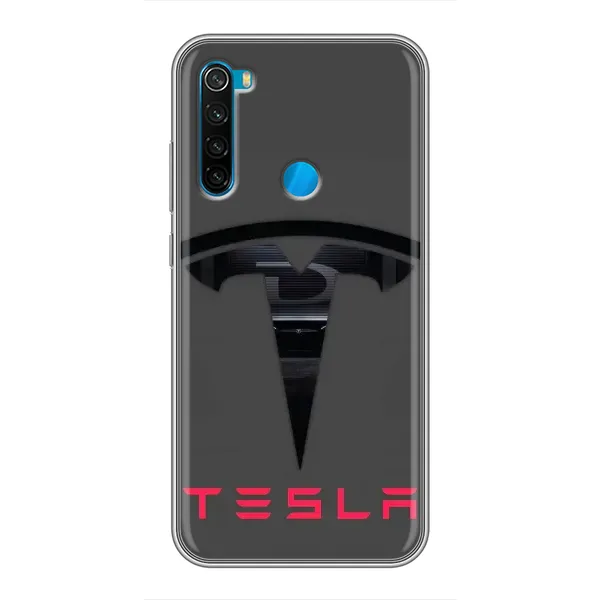 Чехол с рисунком «Logo TESLA» для Xiaomi Redmi Note 8 Чехол с рисунком «Logo TESLA» для Xiaomi Redmi Note 8