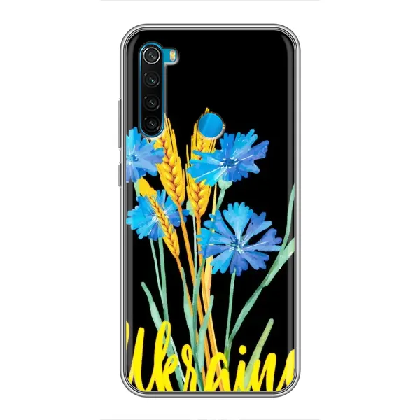 Чехол с рисунком «Ukraine в цветочках» для Xiaomi Redmi Note 8 Чехол с рисунком «Ukraine в цветочках» для Xiaomi Redmi Note 8