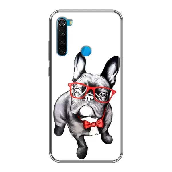 Чехол с рисунком «В очках» для Xiaomi Redmi Note 8 Чехол с рисунком «В очках» для Xiaomi Redmi Note 8