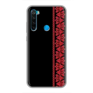 Силіконовый Чохол на Xiaomi Redmi Note 8 з картинкой Вишиванки
