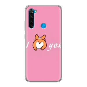 Силиконовые Чехлы Любимому человеку для Xiaomi Redmi Note 8 (Я тебя люблю)
