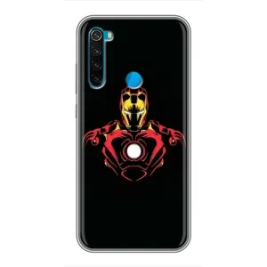Чехол Супергерой Железный человек на Xiaomi Redmi Note 8 (Железный человек)