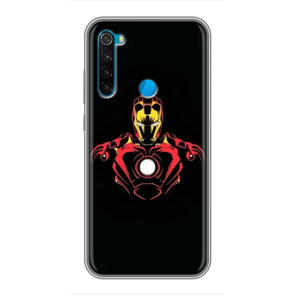 Чехол с рисунком «Железный человек» для Xiaomi Redmi Note 8 Чехол с рисунком «Железный человек» для Xiaomi Redmi Note 8