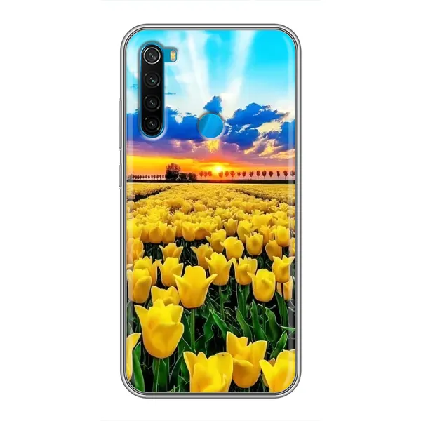 Чехол с рисунком «Желтые тюльпаны» для Xiaomi Redmi Note 8