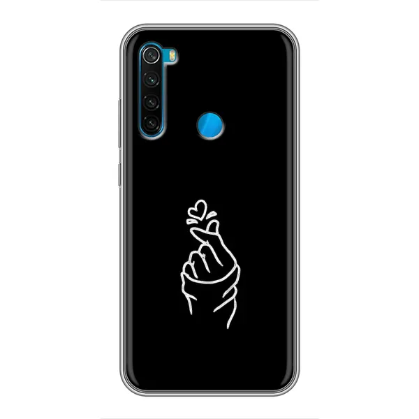 Чехол с рисунком «Знак Сердечка» для Xiaomi Redmi Note 8