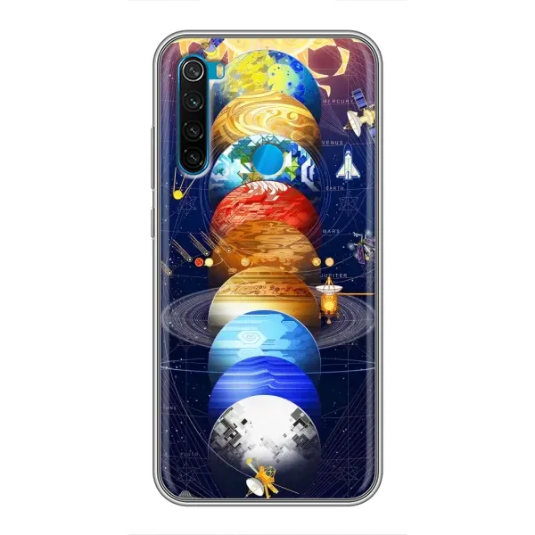 Чехол с рисунком «Арт планети» для Xiaomi Redmi Note 8T Чехол с рисунком «Арт планети» для Xiaomi Redmi Note 8T