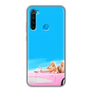 Силиконовый Чехол Барби Фильм на Xiaomi Redmi Note 8T (Барби и Кен)