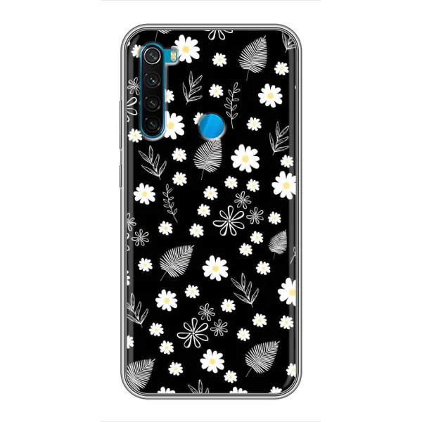 Чехол с рисунком «цветение на чорном» для Xiaomi Redmi Note 8T Чехол с рисунком «цветение на чорном» для Xiaomi Redmi Note 8T