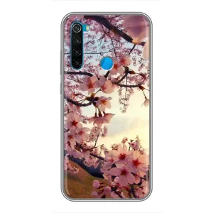 Чехол с принтом САКУРЫ на Xiaomi Redmi Note 8T (Цветущая сакура)