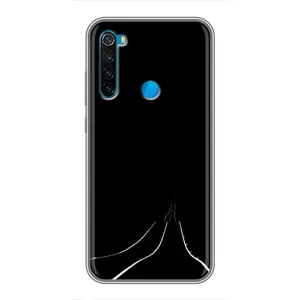 Чохол з картинками на чорному фоні для Xiaomi Redmi Note 8T (Дорога)
