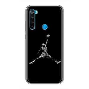 Силіконовый Чохол Nike Air Jordan на Редмі нот 8т (Джордан)