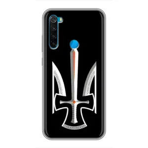 Чехол Укр Символика для Xiaomi Redmi Note 8T (Герб Свобода или Смерть)