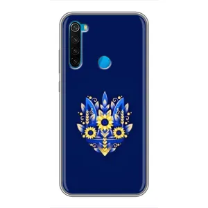 Чехол с картинкой (Патриотический ГЕРБ) на Xiaomi Redmi Note 8T (герб)