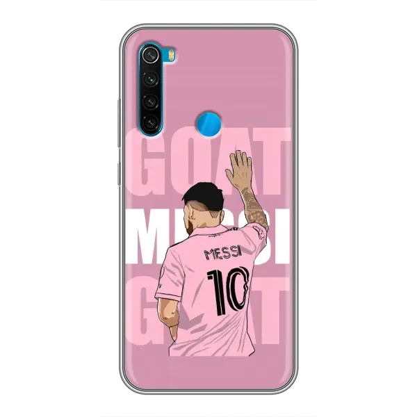 Чехол с рисунком «GOAT MESSI» для Xiaomi Redmi Note 8T Чехол с рисунком «GOAT MESSI» для Xiaomi Redmi Note 8T