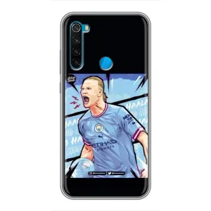 Чехлы с принтом для Xiaomi Redmi Note 8T Футболист (гол Эрлинг Холланд)