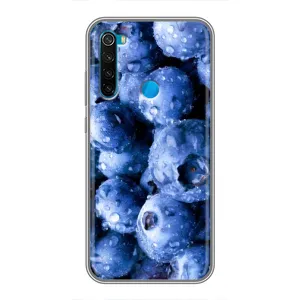 Чехол с изображением вкусной еды для Xiaomi Redmi Note 8T (Голубика)