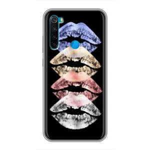 Чехол Стильные девушки на Xiaomi Redmi Note 8T (Губы)